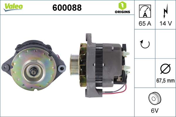 VALEO 600088 VALEO ORIGINS...