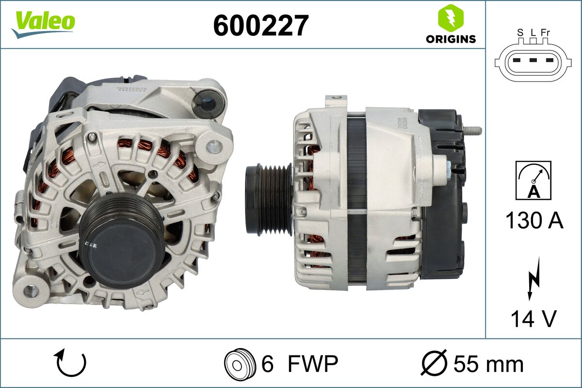 VALEO 600227 Generator