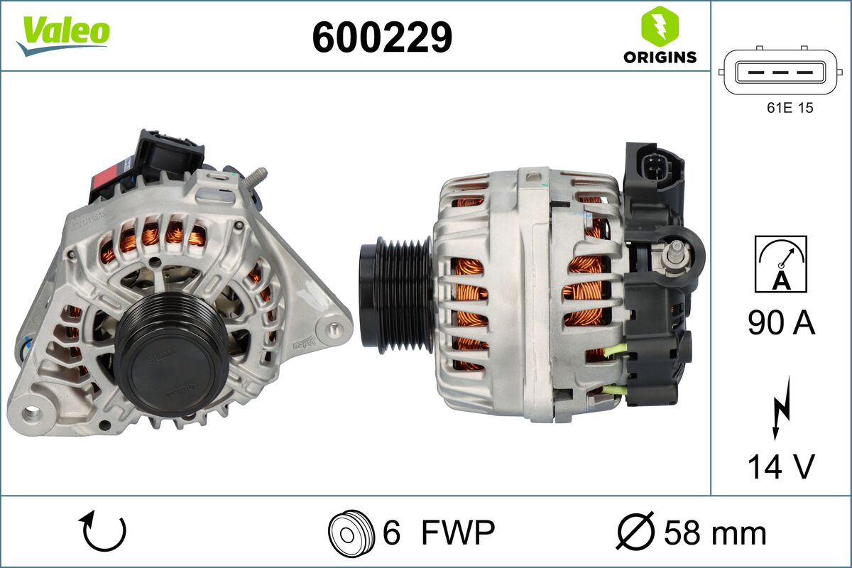VALEO 600229 Generator