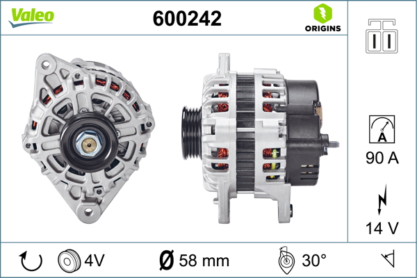 VALEO 600242 Generator