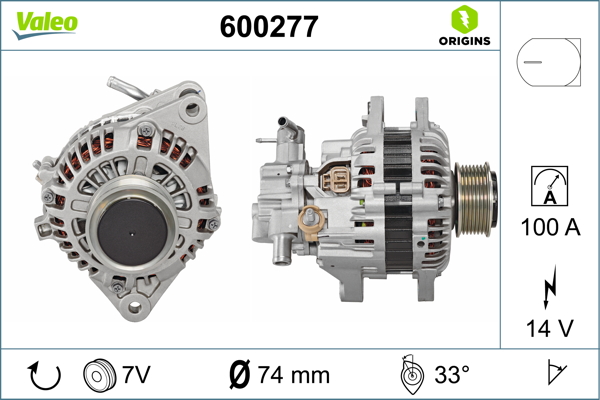 VALEO 600277 Generator