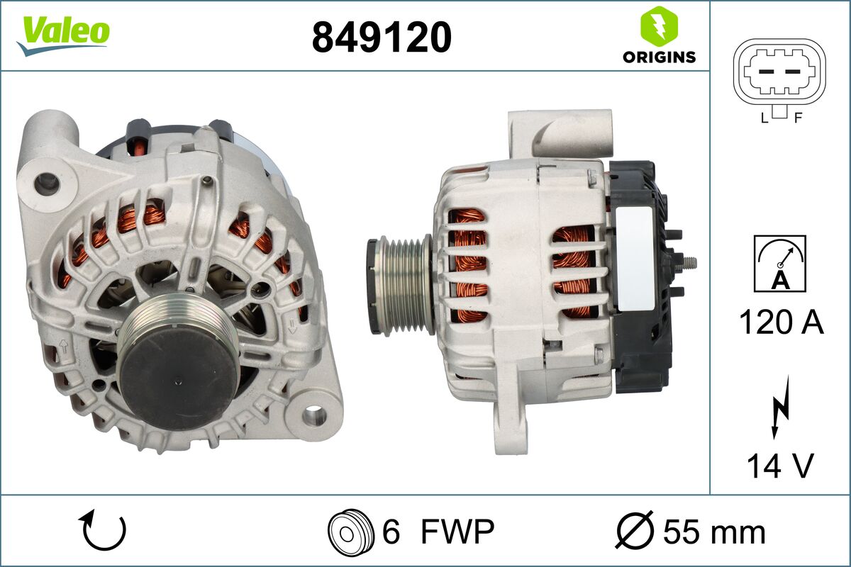 VALEO 849120 Generator