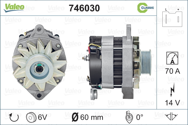 VALEO 746030 Alternatore-Alternatore-Ricambi Euro