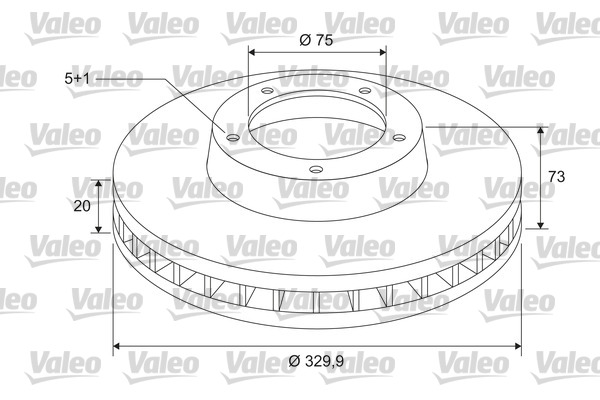 VALEO 197576 Discofreno