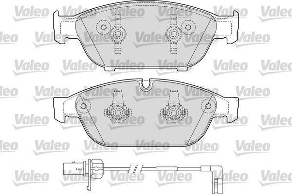 VALEO 601659 Sada brzdových...