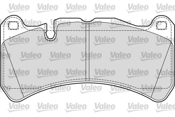 VALEO 601685 Kit pastiglie freno, Freno a disco-Kit pastiglie freno, Freno a disco-Ricambi Euro