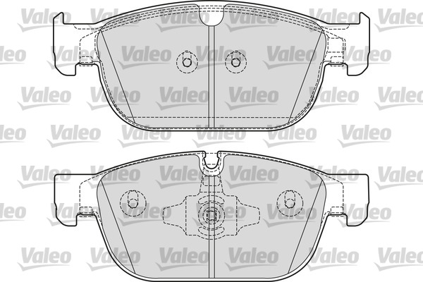 VALEO 601695 Kit pastiglie freno, Freno a disco