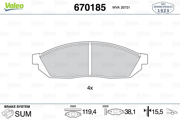 VALEO 670185...