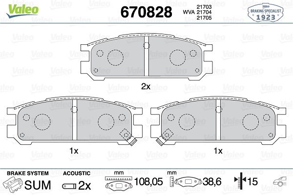 VALEO 670828...