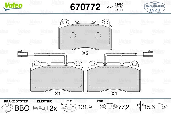 VALEO 670772...