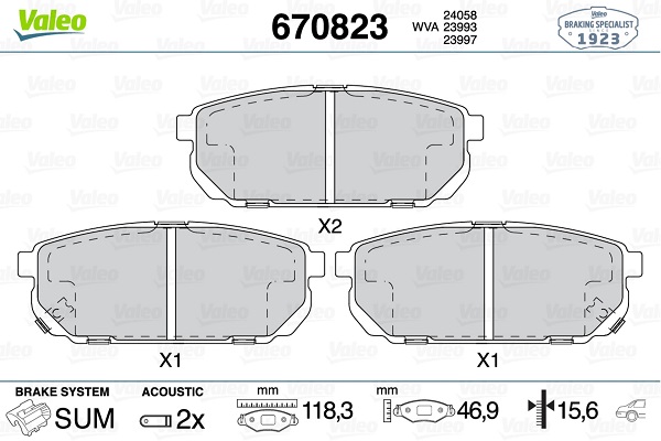 VALEO 670823...