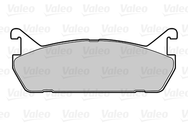 VALEO 301624 Kit pastiglie freno, Freno a disco