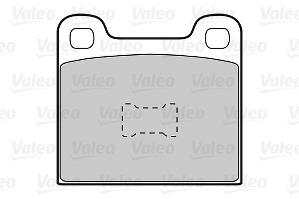 VALEO 301099 Kit pastiglie freno, Freno a disco