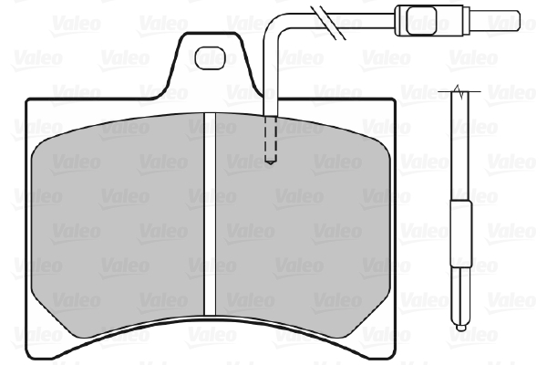 VALEO 598150 Kit pastiglie...