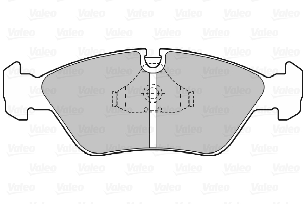 VALEO 598104 Kit pastiglie...