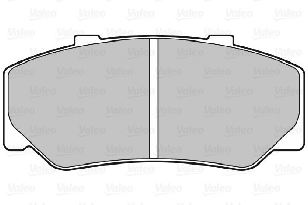 VALEO 598222 Kit pastiglie freno, Freno a disco