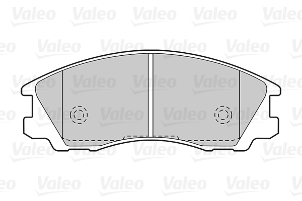 VALEO 301506 Kit pastiglie freno, Freno a disco