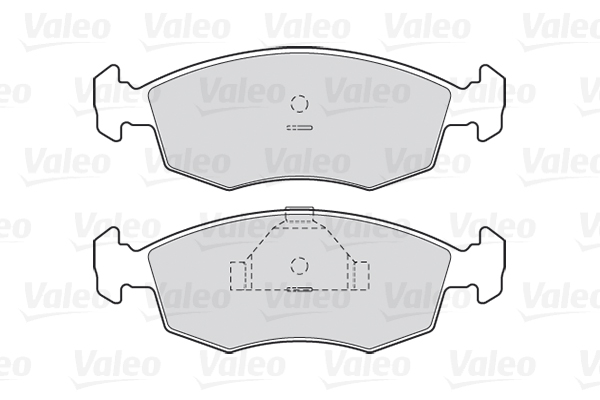 VALEO 301335 Kit pastiglie freno, Freno a disco