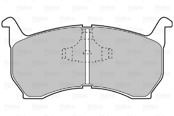 VALEO 598239 Kit pastiglie...