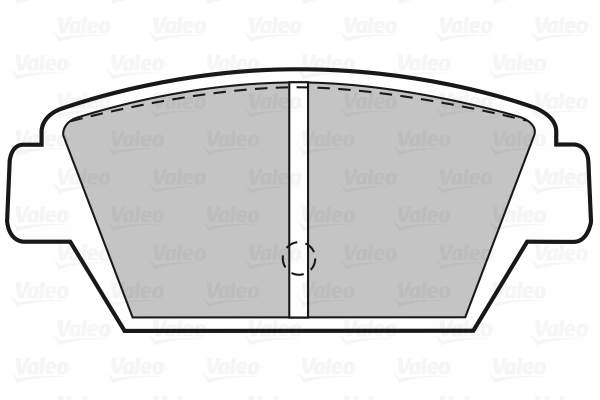 VALEO 598964 Kit pastiglie freno, Freno a disco