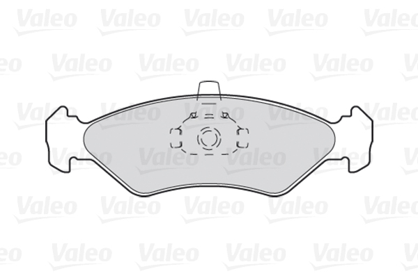 VALEO 301043 Kit pastiglie freno, Freno a disco