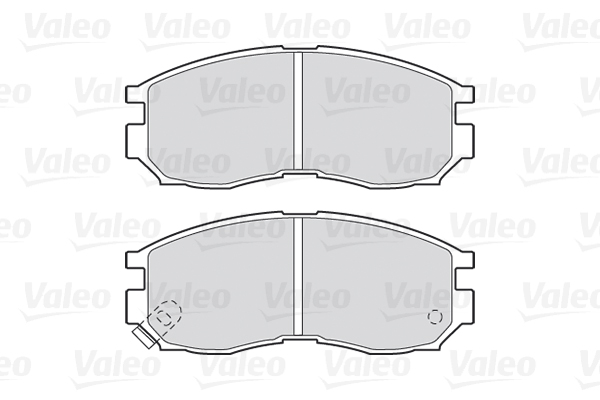 VALEO 301625 Kit pastiglie freno, Freno a disco-Kit pastiglie freno, Freno a disco-Ricambi Euro