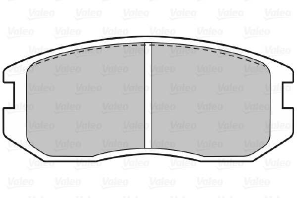 VALEO 598626 Kit pastiglie...