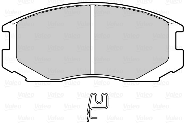 VALEO 601517 Kit pastiglie...