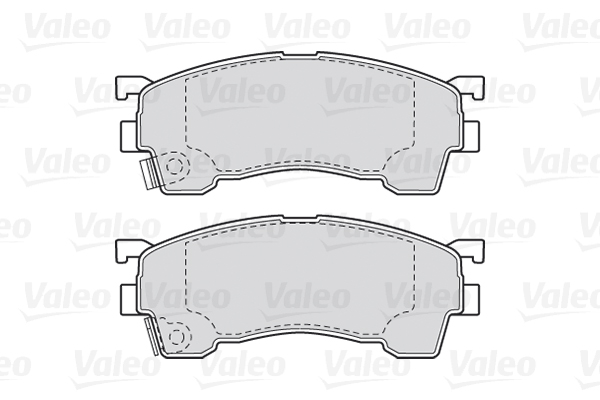 VALEO 301629 Kit pastiglie...