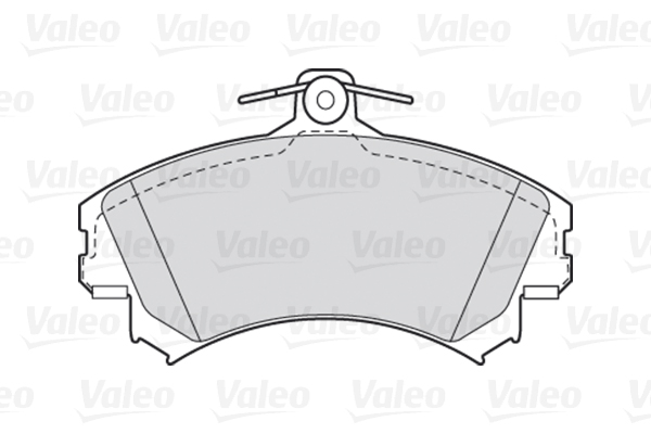 VALEO 301493 Kit pastiglie...