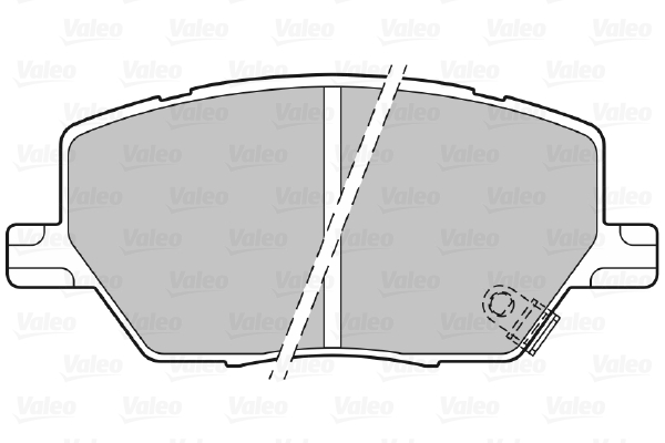 VALEO 601431 Kit pastiglie freno, Freno a disco-Kit pastiglie freno, Freno a disco-Ricambi Euro