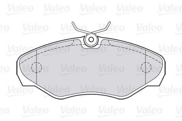 VALEO 301545 Kit pastiglie...