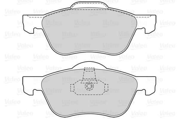 VALEO 601573 Kit pastiglie...