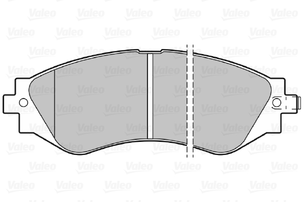 VALEO 598361 Kit pastiglie...