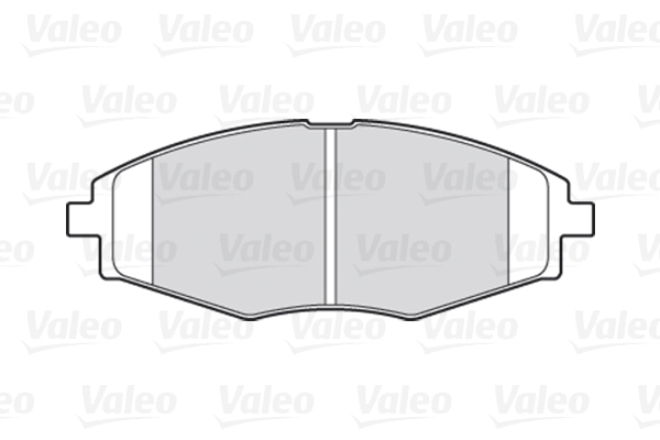 VALEO 301316 Kit pastiglie freno, Freno a disco