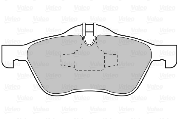 VALEO 598413 Kit pastiglie...