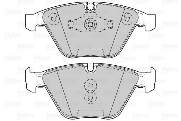 VALEO 302262 Kit pastiglie freno, Freno a disco-Kit pastiglie freno, Freno a disco-Ricambi Euro