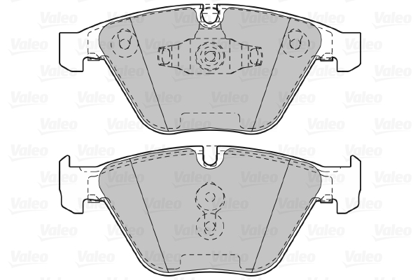 VALEO 601027 Kit pastiglie...