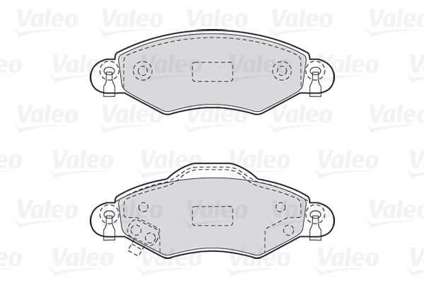 VALEO 301736 Kit pastiglie...