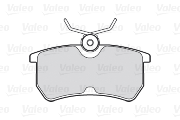 VALEO 301431 Kit pastiglie freno, Freno a disco