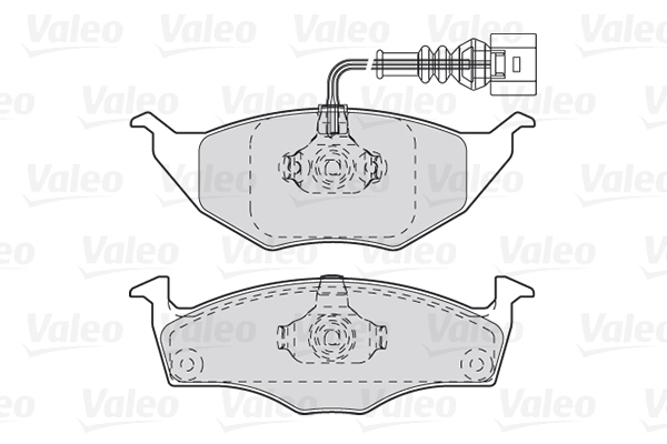 VALEO 301734 Kit pastiglie...