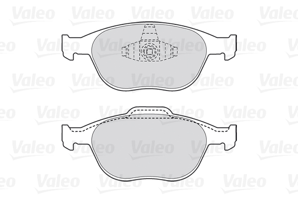 VALEO 301639 Kit pastiglie...