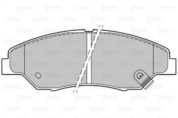 VALEO 301511 Kit pastiglie freno, Freno a disco