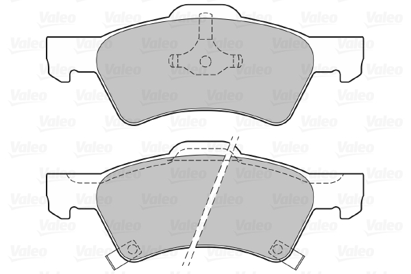 VALEO 598415 Kit pastiglie...