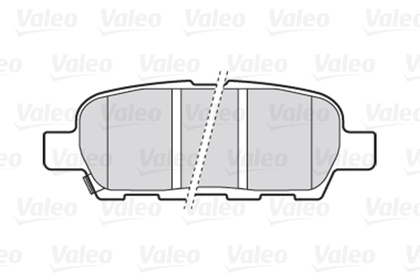 VALEO 301009 Kit pastiglie freno, Freno a disco