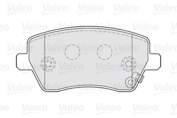 VALEO 301641 Sada brzdových...