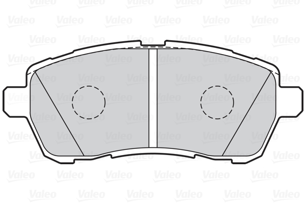 VALEO 302220 Kit pastiglie freno, Freno a disco