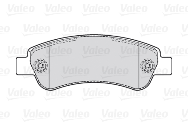 VALEO 301892 Kit pastiglie...