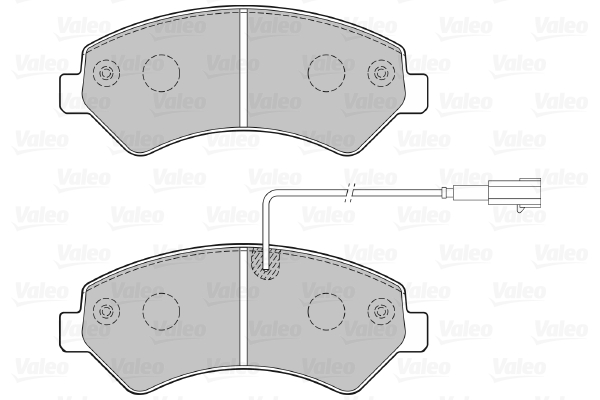 VALEO 301276 Kit pastiglie...