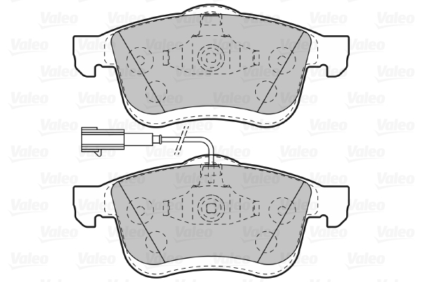 VALEO 601014 Kit pastiglie...